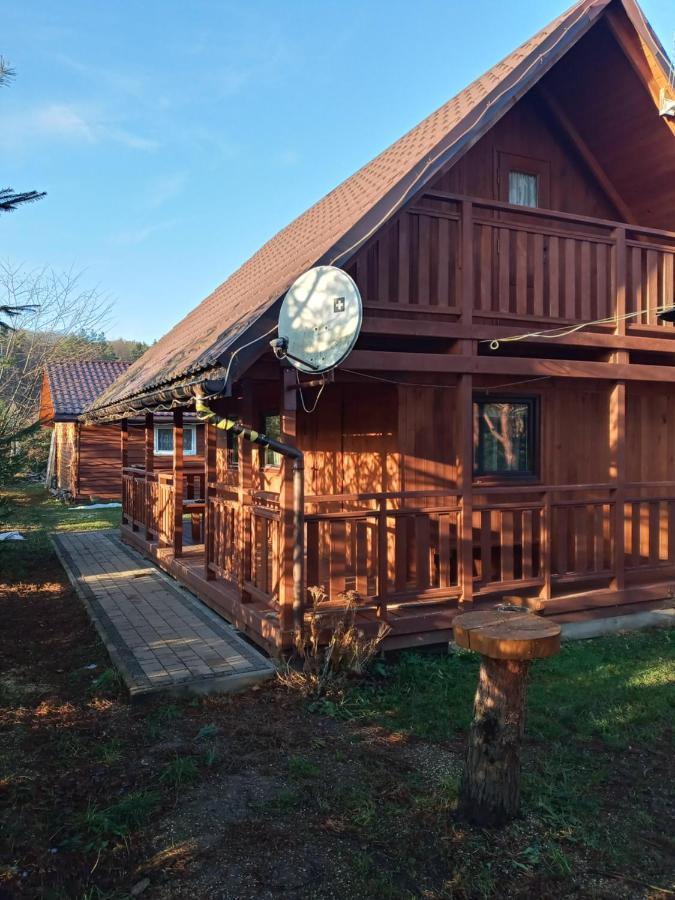 Domki Nad Sanem Леско Экстерьер фото