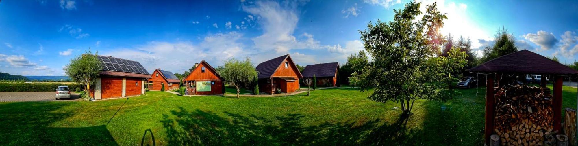 Domki Nad Sanem Леско Экстерьер фото