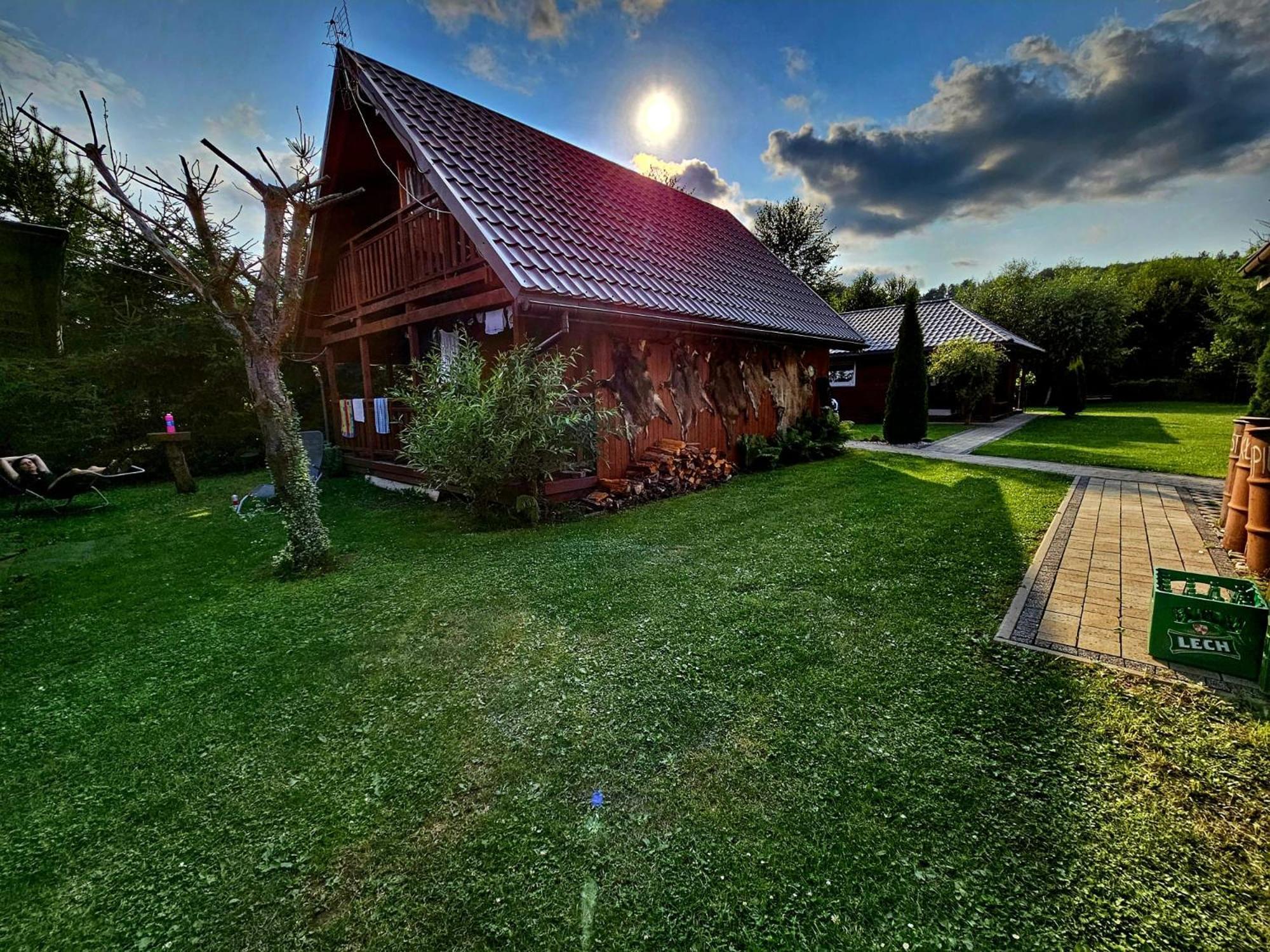 Domki Nad Sanem Леско Экстерьер фото