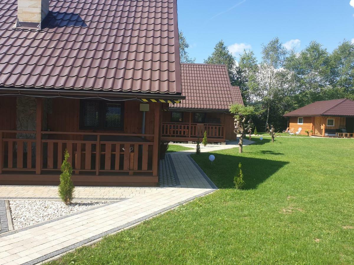 Domki Nad Sanem Леско Экстерьер фото