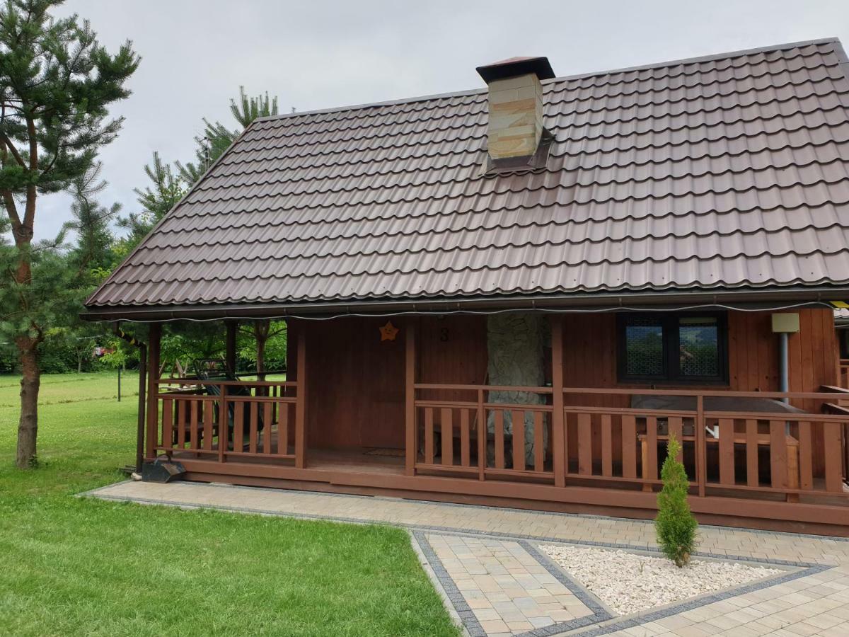 Domki Nad Sanem Леско Экстерьер фото
